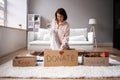 Donating Decluttering And Cleaning Up Wardrobe Royalty Free Stock Photo