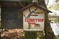 Donation box for charity in Nairobi, Kenya, Africa