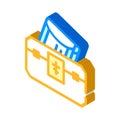 donation for church isometric icon vector illustration