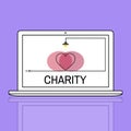 Donations Charity Support Love Care Heart Concept Royalty Free Stock Photo