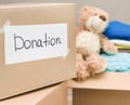 donations for the poor and orphanages Royalty Free Stock Photo