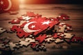 Donations turkey earthquake catastrophe created with Generative AI technology