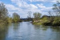 Danube River near Lauterach, Swabian Alb, Germany Royalty Free Stock Photo