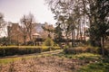 The Vienna Danube Park in spring, Austria