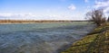 Waves on the river Danube