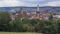 Donauwoerth is an historic city on the Romantic Road in Bavaria, Germany Royalty Free Stock Photo