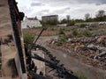 Doncaster abandoned building Royalty Free Stock Photo