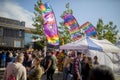 Doncaster Pride 19 Aug 2017 LGBT Festival, flags and stalls