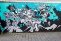 Doncaster street art mural crazy animals