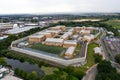 Aerial view of HMP Doncaster