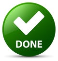 Done (validate icon) green round button