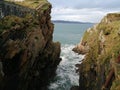 Donegal cliff coast view ireland