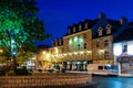 Donegal town Diamond. Abbey Hotel. county Donegal. Ireland