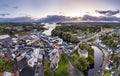 Donegal Town, Ireland - October 14 2023 - Donegal town is a town at the mouth of the River Eske Royalty Free Stock Photo