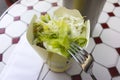 Doner kebab box - typical fast food in Germany. Royalty Free Stock Photo