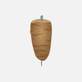 Doner Kebab icon, Fast Food Concept, Flat Style.