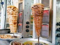 Doner kebab slowly roasted Royalty Free Stock Photo