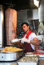 Doner Kebap in Istanbul Royalty Free Stock Photo