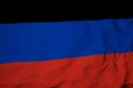 Donetsk flag in 3D rendering