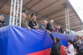 Donetsk People Republic. Victory Day Parade. 2016, May 9.