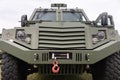 MLS SHIELD armored vehicles delivered to the troops of Ukraine Royalty Free Stock Photo