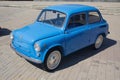 Donetsk, Ukraine - August 26, 2018: Soviet-made retro car ZAZ-965 at the exhibition