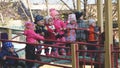 Donetsk, Ukraine - october 12, 2017. Children plays in the kindergarden