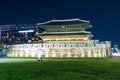 Dongdaemun Gate in Korea. Royalty Free Stock Photo