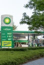 Dongen, The Netherlands - April 30, 2022: BP Gaspump car fuel oil company