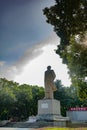 Dongfanghong square in theTown of Universities in Changsha, Hunan Royalty Free Stock Photo