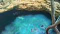 Hole Cave or Often called the Sea Center (Puse Ntasi) is located in Donggala Regency, Indonesia.