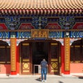 Dongguan - Dalingshan Forest Park - Guanyin Temple Royalty Free Stock Photo