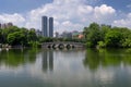 Dongshan hu, east mountain lake, park guangzhou china