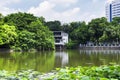 Dongshan hu, east mountain lake, park guangzhou china