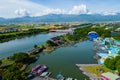 Dongshan River Water Park in Yilan, Taiwan