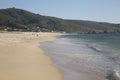 Doninos Beach in Ferrol Royalty Free Stock Photo
