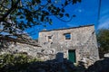 Roofless building at Donja Nakovana