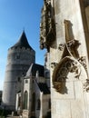 The donjon of Chateaudun castle Royalty Free Stock Photo