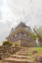 Donjon of Echizen Ohno castle in Ohno, Japan