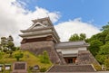 Donjon of Kaminoyama Castle, Yamagata Prefecture, Japan Royalty Free Stock Photo