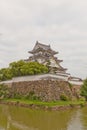 Donjon of Kishiwada castle, Japan Royalty Free Stock Photo