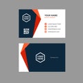 Donker business style card template design