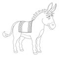 Donkey Animal Cartoon Character