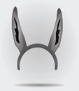 Donkey ears mask Royalty Free Stock Photo