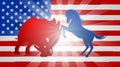 American Election Concept Royalty Free Stock Photo