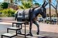 Donkey Statue. Symbol of Mijas village Royalty Free Stock Photo