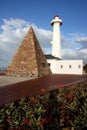 Donkin Pyramid and Lighthouse Royalty Free Stock Photo