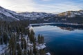 Donner Lake with Donner Summit