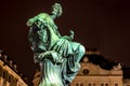 Donnerbrunnen fountain in Vienna in Christmas time Royalty Free Stock Photo