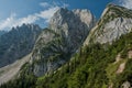 Donnerkogel Gosaukamm Mountains in Austria Royalty Free Stock Photo